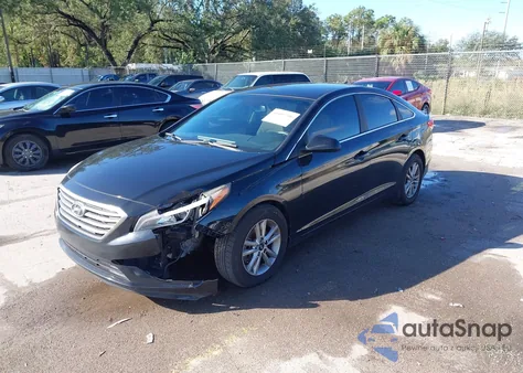 2016 Hyundai Sonata Se из США, поврежденный, VIN 5NPE24AF4GH337651